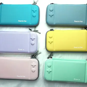 Хубава цветна прекъсвач NS чанта за съхранение на Nintend Switch NS аксесоари за игралната конзола Kawaii Travel Carrying защитен калъф чанта