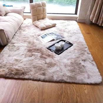 Скандинавски солидна купчина плюшено килим, килими за хола голям размер устойчива на плъзгане спалня/кабинет/, коридор, меки килими детска спалня мат