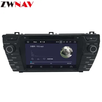 DSP Android 10.0 кола DVD стерео мултимедиен плеър за Toyota corolla 2013-2016 BT радио GPS Navi аудио стерео главното устройство безплатна карта