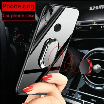 Поставка ring Магнит Капак за Huawei Honor 20i 10i 9X 8S 9S 8X Max Y5 2019 Case твърд закалено стъкло защитен калъф
