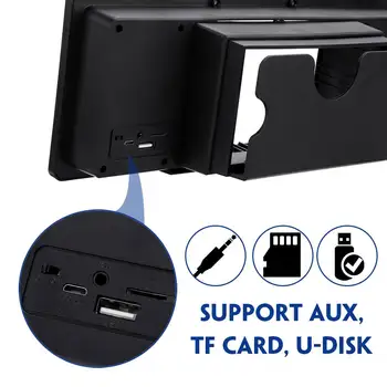 3D HD голям екран усилвател на мобилен телефон лупа двойни високоговорители защита на очите USB bluetooth 4.2 екран мобилен телефон с лупа