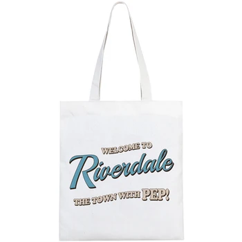 Riverdale shopping bag shopper bag eco bolsas de tela bag тканая плат bolsas reutilizables sac tissu