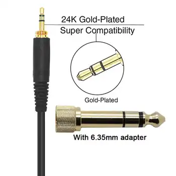 Подмяна на аудиокабеля за слушалки AKG K240 K240S K240MK II Q701 K702 K141 K171 K181 K271s K271 MKII M220 Pioneer HDJ-2000
