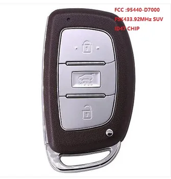 KEYECU Smart Remote Car Key Fob 433.92 MHz ID47 за Hyundai Tucson 2019 PN 95440-D7000