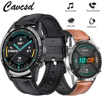 2020 Smart Watch Men Bluetooth Call Music Waterproof Sport Fitness Tracker Heart rate Business Smartwatch PK Huawei Watch GT2