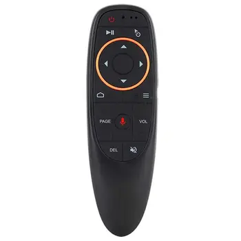 G10 Voice Air Mouse Remote, 2.4 Ghz Wireless Mini Android TV Control & инфрачервен модул за обучение микрофон за компютър PC Android TV