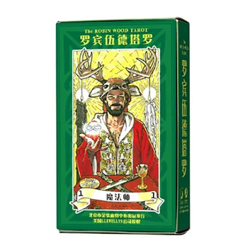 Робин Таро гадаене на карти игра 12*7 см карта китайска версия за семейство/приятели