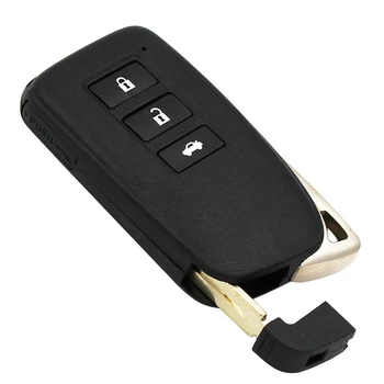 3/4 бутон на дистанционното на ключа Shell Case Keyless Entry Smart Car Key капак на корпуса за Lexus ES250 IS250 GS350 GS450h с неразрезанным острие