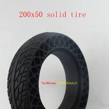 Най-новата 8-инчов cellular гума електрически самокат200x50solid гума stab-proof, износостойкая и не твърда надуваема гума на 200*50