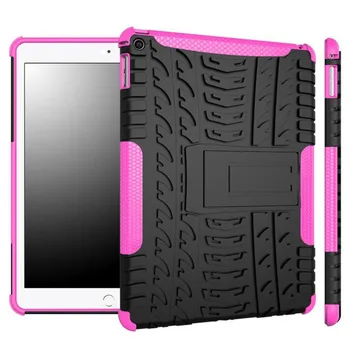 Нова Броня калъф за iPad Air Kids Safe Heavy Duty Силиконов твърд калъф за Ipad 5 A1474 / A1475 / A1476 Tablet Case
