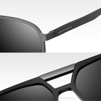 VEITHDIA мъжки алуминиеви магниевые фотохромичните слънчеви очила поляризирани лещи UV400 аксесоари за очила мъжки слънчеви очила за мъже V6850