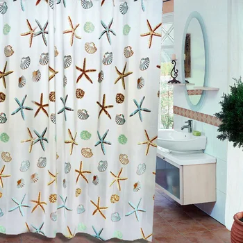 Водоустойчив Еко - PEVA Moldproof баня вана душ завеса продукти за баня, завеси с 12 бр. куки