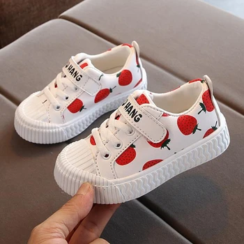2020 пролет и есен новите детски ежедневни игри на обувки за момчета Перла в голяма момиче малки бели обувки
