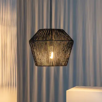 TECHBREY окачен лампа braid Sauki lighting LED home decoration indoor use for living room, dining room елегантен дизайн