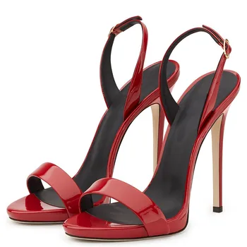 2020 нов стил дамски сандали мода твърди летни обувки голям размер 33-46 елегантен партия сватбени обувки секси обувки на висок ток TL-A0002