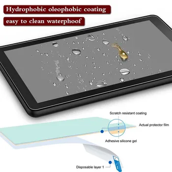 Tablet Tempered Glass Screen Protector Cover for Vodafone Smart Tab N8 HD Tempered Film Anti-Screen Breakage Anti-Scratch
