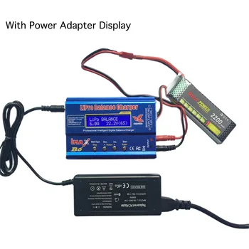 Батерия Lipro баланс зарядно iMAX B6 зарядно устройство Lipro цифров баланс зарядно + 12v 6A захранващ адаптер + зарядни кабели