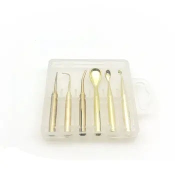 6 бр./компл. восъчни съвет/гърне за зубоврачебной лаборатория за електрически восъчни издълбани нож машина двойна дръжка