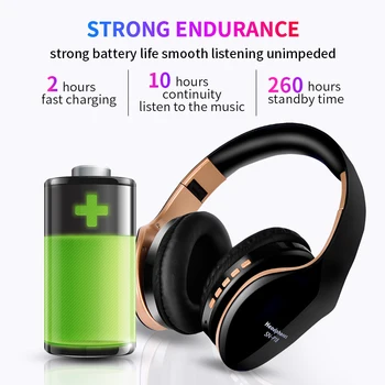2021 нова безжична Bluetooth слушалка мода сгъваема стерео слушалки за игри на слушалки с микрофон за мобилен телефон периферни устройства