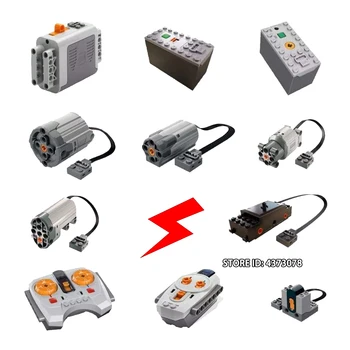 Блокове технически характеристики захранване на влака мотор прекъсвач полярност IR скорост на дистанционно управление приемник на отделението за батерията техника създател на играчки