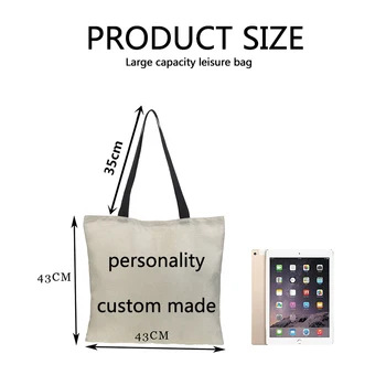 Big mouth hot-selling printing Women Tote Bag Linen Reusable Shopping Bag чанта през рамо 2019 sac a main ladies bag