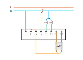 Aqara Eigenstone модул на двустранния безжичен контролер за управление на реле 2 канала на Работа за Mijia Mi home APP Homekit