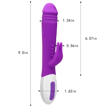 Вибратор вибратор секс играчки за стимулация на клитора Заек вибратор G-точка стимулатор оргазъм масаж за жени мастурбация