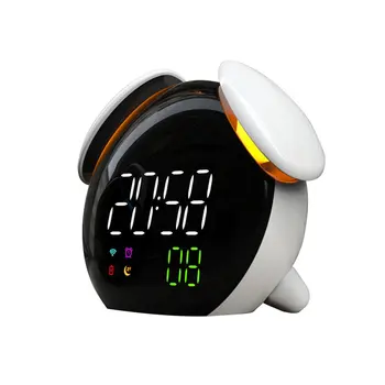 Led digital alarm clock повторение Настолни часовници Wake Up Light д-голям дисплей на температурата време за декорация на дома часовник