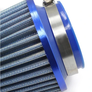 Универсален автомобилен въздушен филтър Performance High Flow Air Filters For Cold Air Recake 76MM/3inch Air Recake Filter Induction Kit