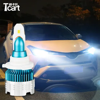 Tcart 1 комплект за кола 9012 HIR2 Extremel led светлини auto светлини, ярки светлини, лампи, аксесоари за автомобили за Toyota C-HR 2017 2018