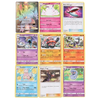 324pcs / set Pokemon Cards TCG: Sword Shield Booster Box Trading Card Game, Toy Carte