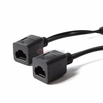 POE инжектор POE Splitter Kit 5V 12V 24V 48V POE адаптер cable конектори RJ-45 пасивен захранващ кабел Ethernet адаптер