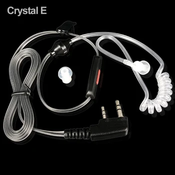 UV5R Crystal слушалка слушалка микрофон за Baofeng UV-5R BF-888s GT-3TP Kenwood TK-3107 TYT Puxing Уоки Токи Handy Радио слушалки