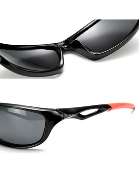 VIAHDA марката дизайн поляризирани слънчеви очила мъжете шофиране нюанси мъжки слънчеви очила за мъже огледало Goggle UV400 Oculos