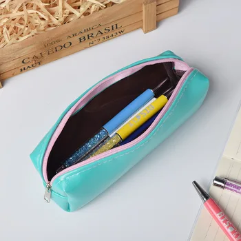Ученически пособия, канцеларски молив случай за момчета или момичета творчески молив случай прост дизайн, стил светкавица молив чанти притежателите дръжки