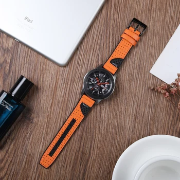 Гумена каишка 22мм за часа каишка за Samsung Galaxy Watch 46 мм / Gear S3 Frontier Carbon силиконов маншет за Huawei Watch GT 2д колан
