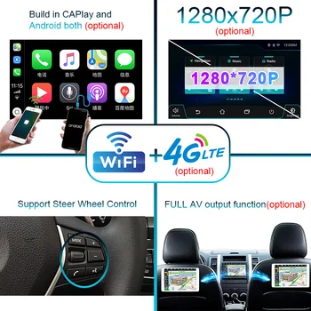 2 din Android 10 автомобилното радио PX6 за BMW E46 M3 318/320/325/330 Rover 75 навигация стерео 2din авто аудио екран, мултимедия