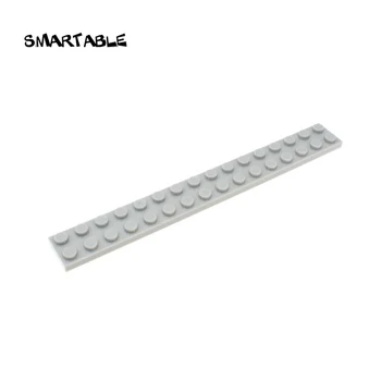 Smartable Plate 2X16 Building Block Part Toys For Kids Educational Creative Compatible Major Brands 4282 MOC GIFT Toys 10 бр./лот