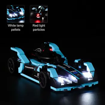 Комплект led подсветка за LEGO Speed Champions 76898 Formula Racing E GEN (в комплекта са включени само лек комплект)