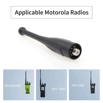 5 бр MOTOROLA OEM APX7000 Радио къса антена 764-870 Mhz с GPS NAR6595A хлыстовая антена