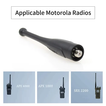 5 бр MOTOROLA OEM APX7000 Радио къса антена 764-870 Mhz с GPS NAR6595A хлыстовая антена