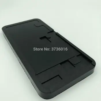 Отогнутый гъвкава черна гума блок за iPhone X XS MAX XR 11pro 11 pro max LCD screen glass ЗЗД vacuum laminating repair