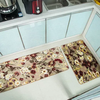 2 елемента модерен кухненски мат Мат противоскользящий пол кухненски килими балкон баня килим комплект постелки за баня водопоглъщаемост Tapete