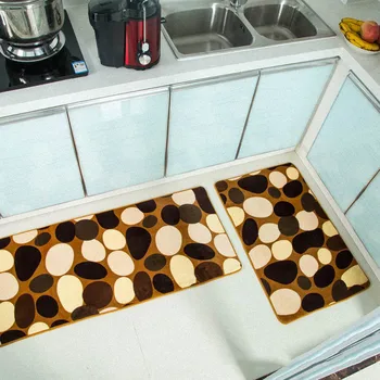 2 елемента модерен кухненски мат Мат противоскользящий пол кухненски килими балкон баня килим комплект постелки за баня водопоглъщаемост Tapete
