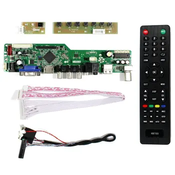 TV HD VGA MI AV, USB, Audio LCD Controller Board For 8.9