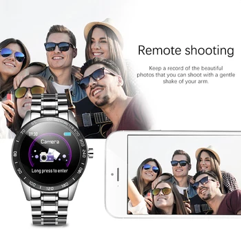 2020 нов цветен екран мъжки спорт смарт часовници мъжки фитнес тракер за iPhone/xiaomi сърдечната честота функция на кръвното налягане smartwatch