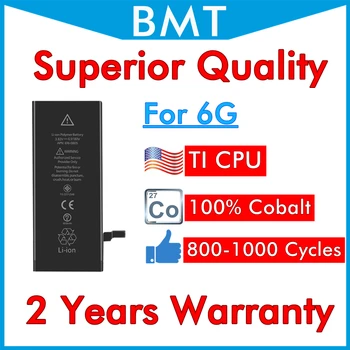 BMT Оригинала 20 бр. отлично качество за iPhone 6 6G 1810mAh Cobalt Cell + ILC технологията iOS 13 резервни части