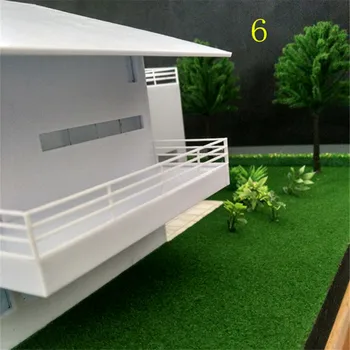 5 бр. / лот Ho N Z Мащабна модел на оградата на сградата за пейзаж от пясък железопътна релса парапети влак оформление