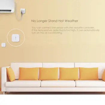 Оригинален Aqara Smart Температура Humidity Sensor Zigbee Protocol Real-Time Historical Records P2 Работи С Приложение Aqara Home Mijia App