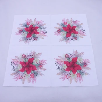 [RainLoong] печатни цвете хартиени салфетки завод за украса на партията тъкан ноември Servilleta 33*33 сантиметра 1 опаковка (20pcs/опаковка)